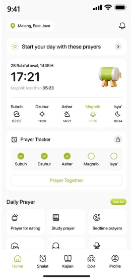 Islamic Prayer App 3